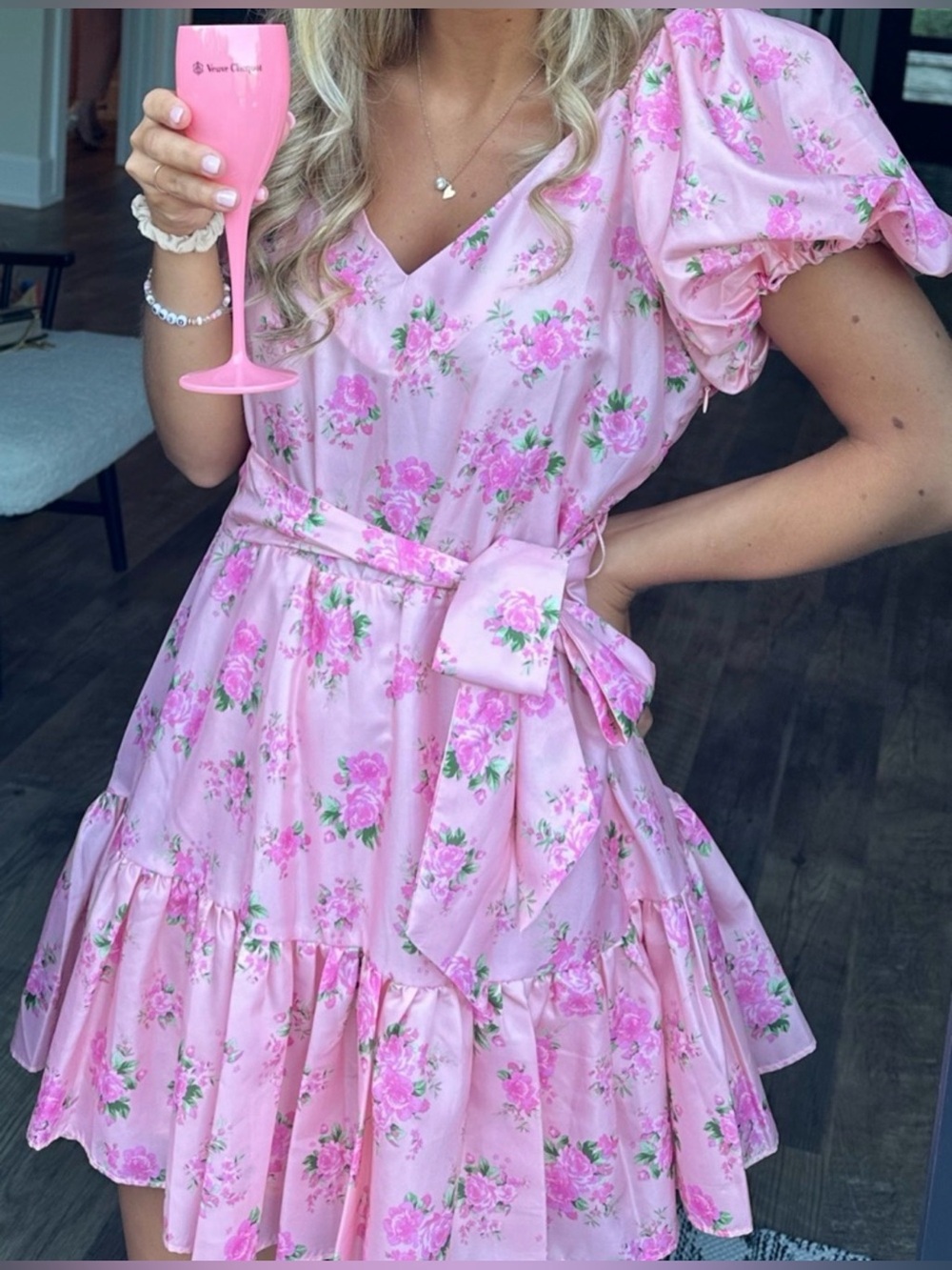 LoveShackFancy • Silky Floral • Size Small • Dress
